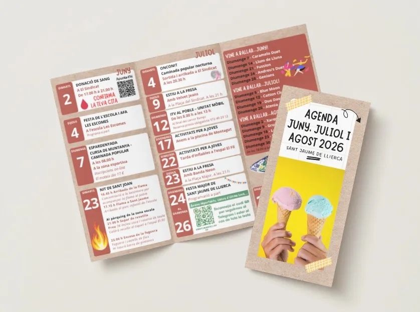 Agenda municipal, portada